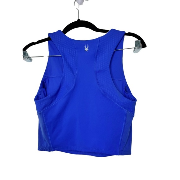 Spyder Active Sport Bra Blue - Picture 3 of 7